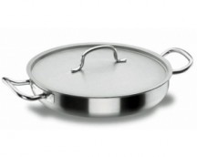 Paella com tampa 36cm STAINLESS STEEL 18/10