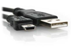 USB do console cabo USB Tipo A Tipo B