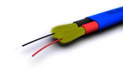 Multimodo de fibra óptica FIBRAS cabo OM2 50/125 2 TWIN LSZH LISO