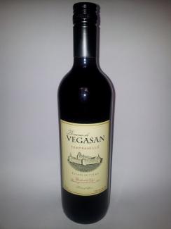 vinho espanhol manchar o domínio Tinto Vegasan 2013